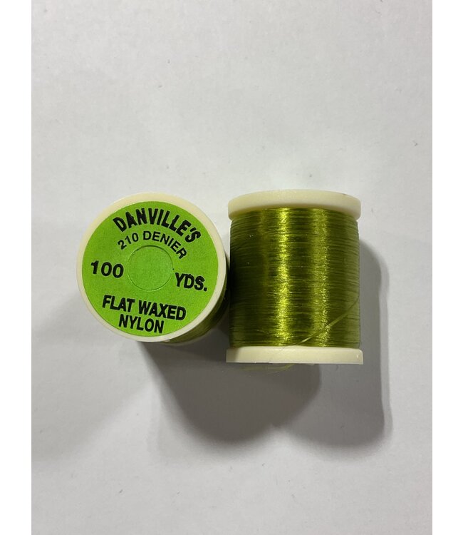 DANVILLE THREAD (FWS060) DANVILLE'S FLAT WAXED NYLON, 210 DENIER LIGHT OLIVE