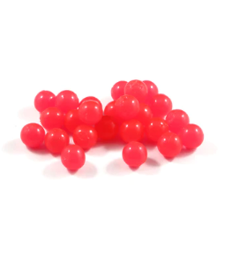 CLEARDRIFT CLEARDRIFT SOFT BEADS - GLOW - 10MM - 24PK - HOT PINK