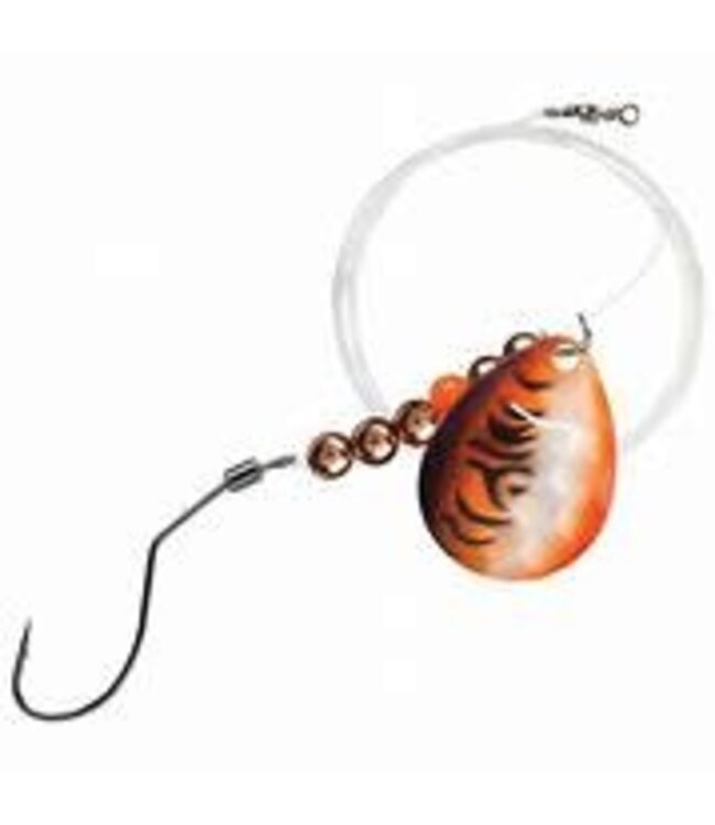Revolution Hex Tandem Spinner Rig 3-1/2 Mossy Orange Fire UV