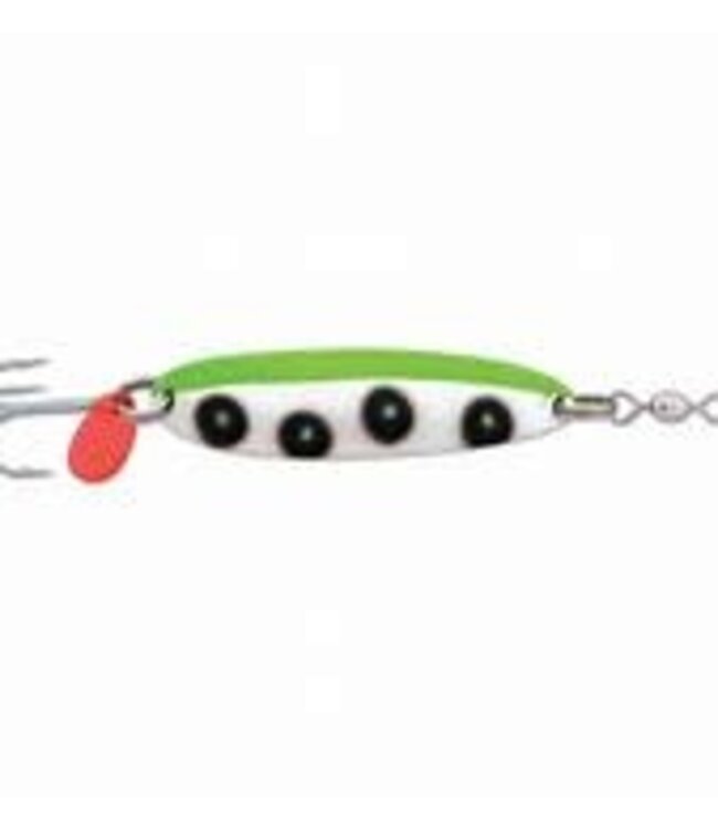 LUHR-JENSEN KROCODILE SPOON 1/2OZ Flo. Green / Chart UV