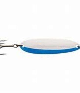 LUHR-JENSEN KROCODILE SPOON 3/4OZ CHROME NEON BLUE