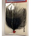 Challenger Lures CHALLENGER MARABOU JIG RED HD/BLACK BODY W/FLASH 1/32oz