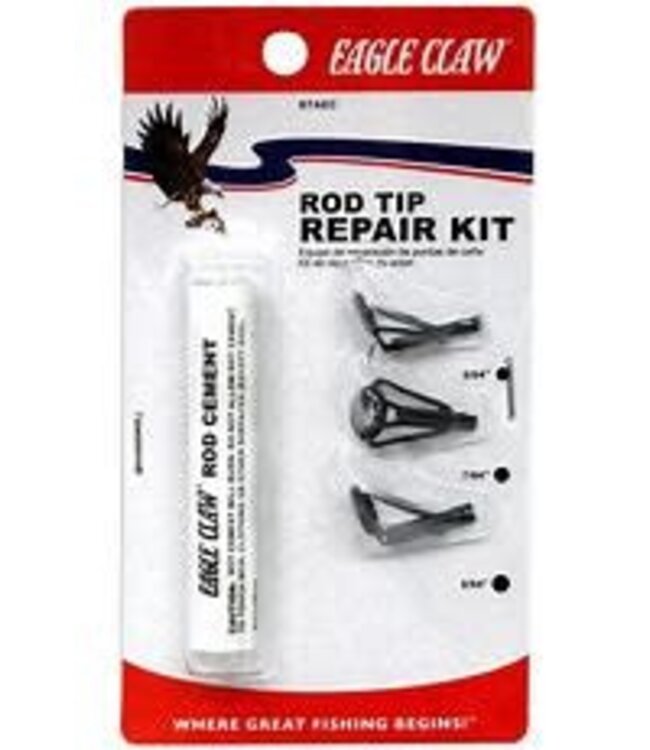 EAGLE CLAW ROD TIP REPAIR KIT W/GLUE