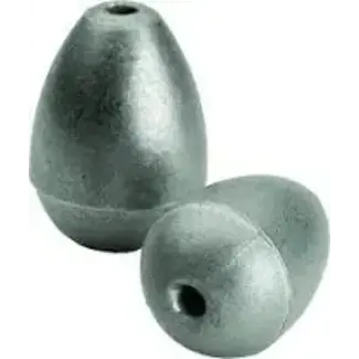 Egg Sinker Sz1/2 Ziplock 6Bg Bullet Weights Ultra Steel