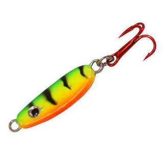 NORTHLAND FISHING TACKLE NORTHLAND UV FORAGE MINNOW JIG 1/16oz FIRETIGER FMUVJ8-22