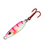 NORTHLAND FISHING TACKLE NORTHLAND UV FORAGE MINNOW JIG 1/16oz PINK TIGER FMUVJ8-26