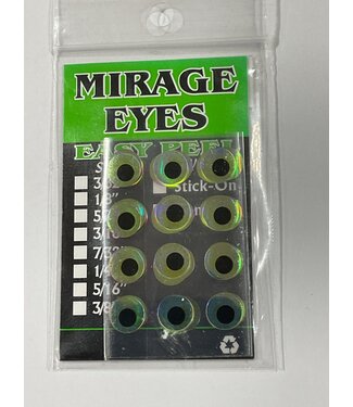 Wapsi (EYS4259) FLAT STICK ON EYES 5/16" MIRAGE