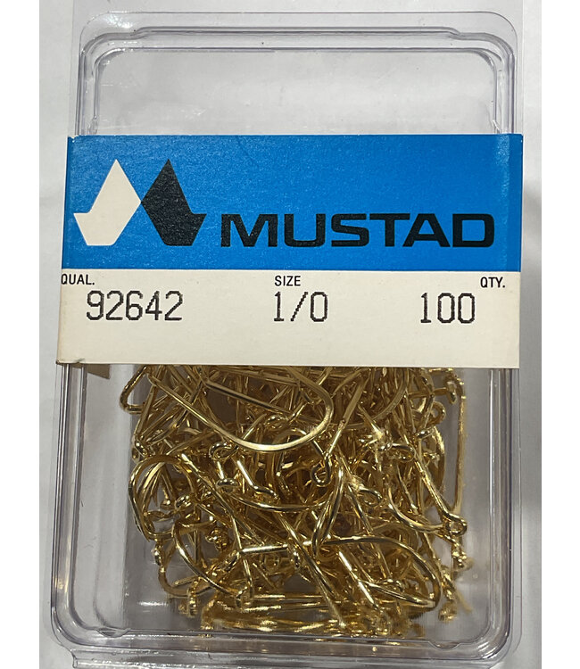 92642-GL-1/0-100 SLICED SHANK HOOK