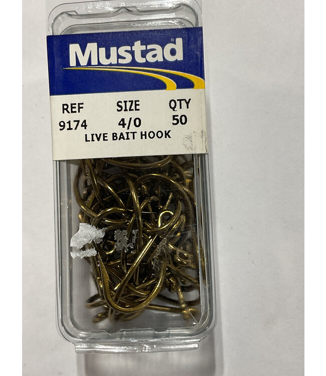O'Shaughnessy LIVE BAIT HOOK 9174-BR-4/0-50