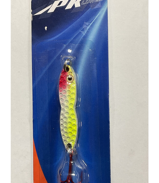 PK Lures PK LURES FLUTTERFISH PEARL CHARTREUSE 3/8oz