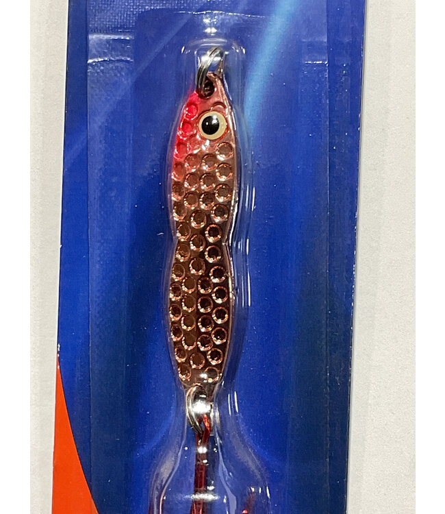 PK Lures PK LURES PK FLUTTERFISH 3/8oz COPPER PLATE