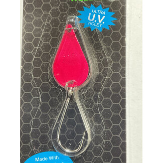 HAWKEN FISHING HAWKEN BABY SIMON WOBBLER SPOON 1" X 1/2" CERISE