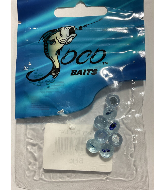 SOCO Baits SOCO BAITS CRAZY EYE 1/4'' BLUE