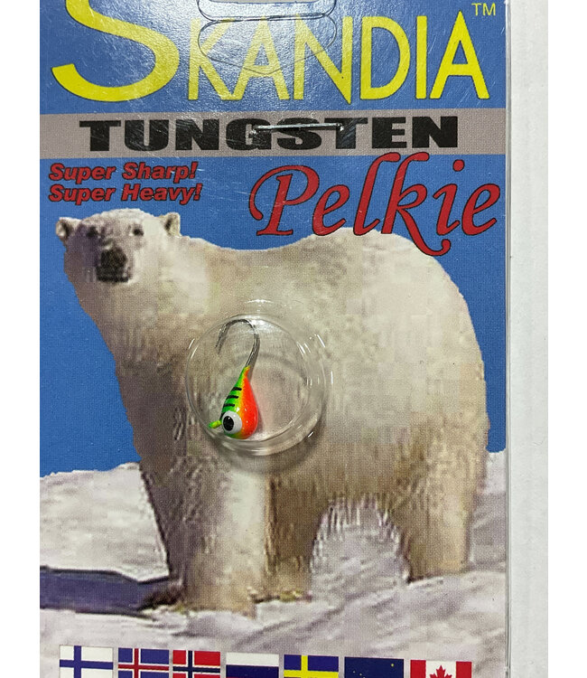 Stopper Lures SKANDIA PELKIE TUNGSTEN JIG FIRETIGER SZ 12