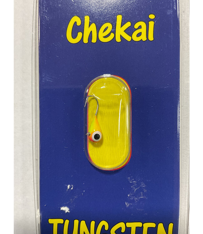 CUSTOM JIGS & SPINS INC. CUSTOM CHEKAI TUNGSTEN  Sz 4mm (12hook) 01-CLOWN