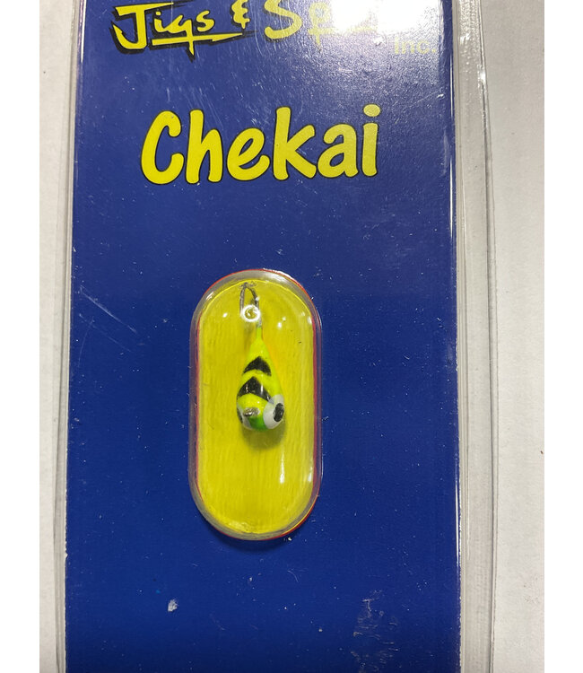 CUSTOM JIGS & SPINS INC. CUSTOM CHEKAI TUNGSTEN Sz 4.5mm (12hook)  04-FIRETIGER