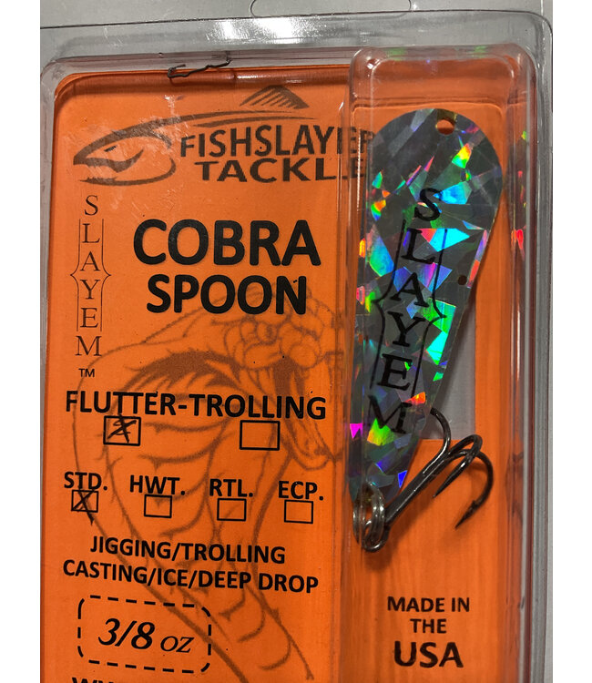COBRA FLUTTER STANDARD STERLING HAMMER 3/8OZ