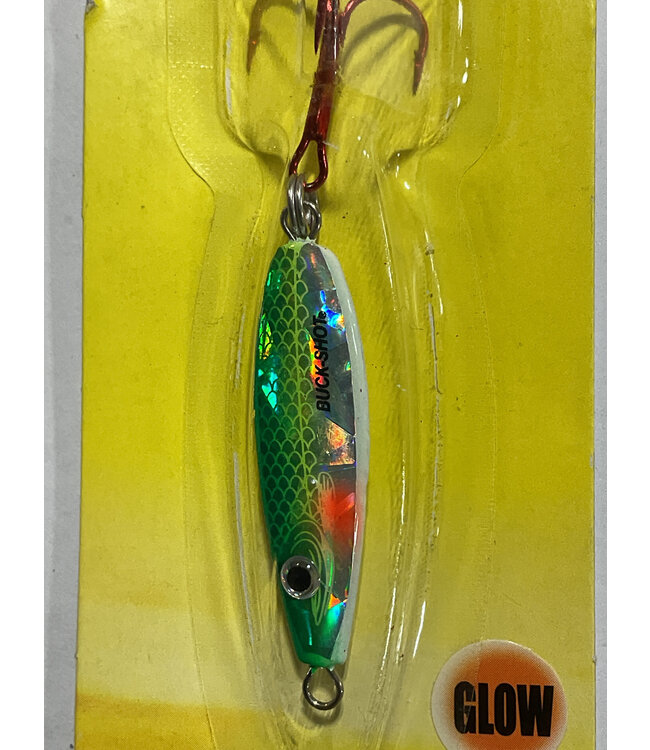 NORTHLAND FISHING TACKLE NORTHLAND BUCK-SHOT RATTLE SPOON 3/8oz SG PERCH BRS5-20