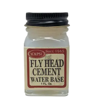 wapsi fly head cement water base 1 0z