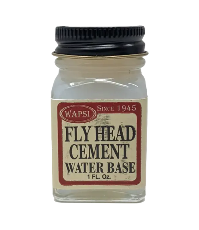 wapsi fly head cement water base 1 0z