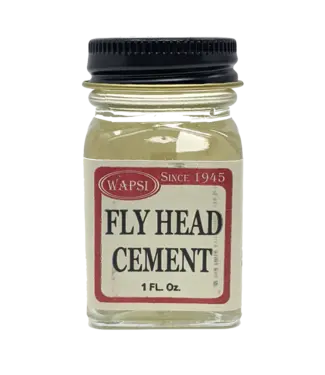 WAPSI FLY HEAD CEMENT 1OZ JAR