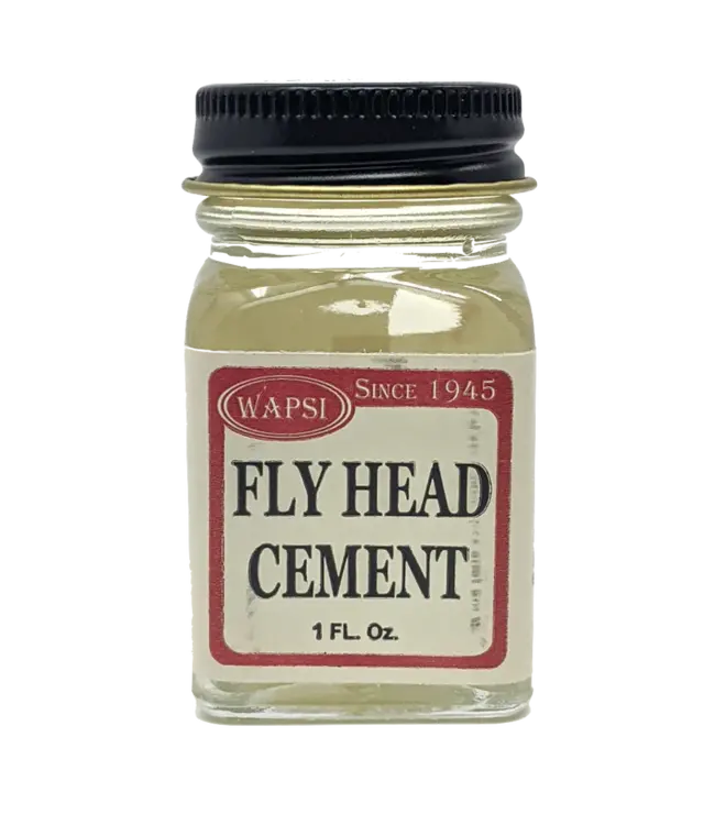 WAPSI FLY HEAD CEMENT 1OZ JAR