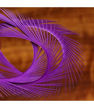 Hareline Stripped Goose Biots Purple SGB298