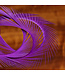 Hareline Stripped Goose Biots Purple SGB298