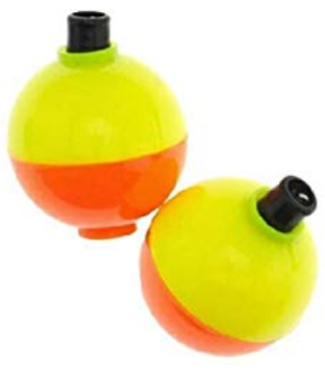 3/4" ORANGE/YELLOW BOBBER