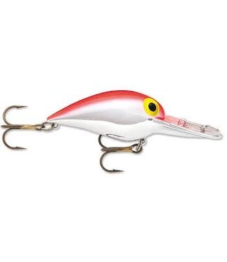 Storm STORM ORIGINAL WIGGLE WART METALLIC SILVER / FLO RED BACK (V108)