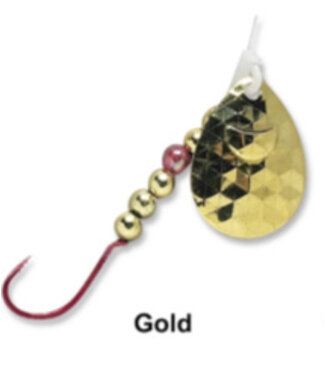 Revolution Hex Tandem Spinner Rig 3-1/2 Gold