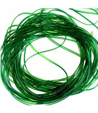 (VOL072) VINYL ROUND RIB, LARGE GREEN