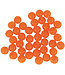CLEARDRIFT CLEARDRIFT SOFT BEADS - 50/50 - 10MM - 15PK - HOT ORANGE/FUZZY PEACH