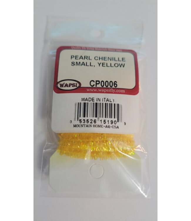 (CP0006) PEARL CHENILLE SMALL, YELLOW