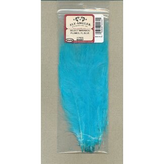Wapsi SELECT MARABOU PLUMES, FL.BLUE MA507