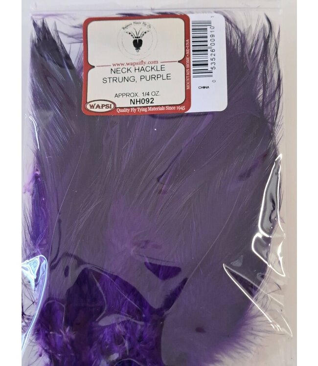 Wapsi NECK HACKLE STRUNG, PURPLE NH092