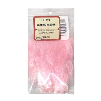 Wapsi WOOLY BUGGER MARABOU, PINK (MW103)
