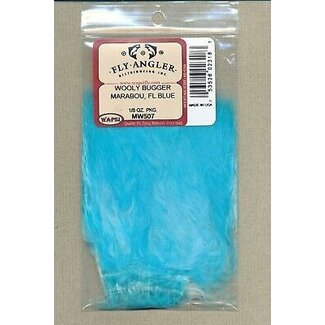 Wapsi WOOLY BUGGER MARABOU, FL. BLUE (MW507)