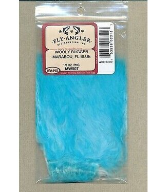 Wapsi (MW507) WOOLY BUGGER MARABOU, FL.BLUE