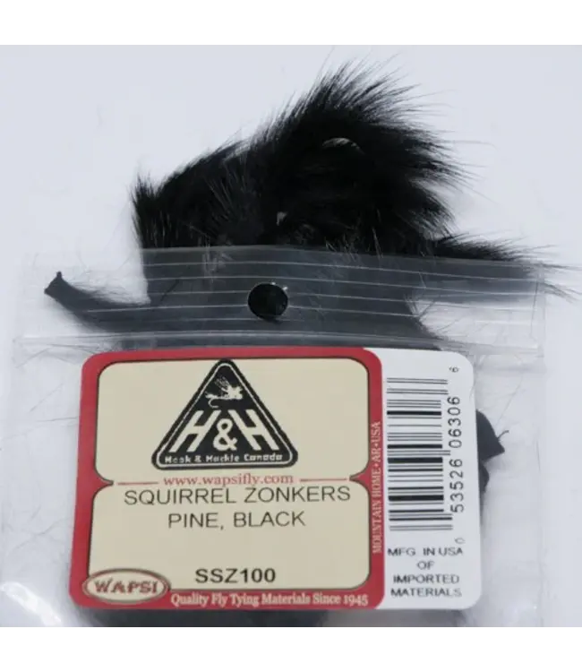 Wapsi (SSZ100) SQUIRREL ZONKERS PINE, BLACK
