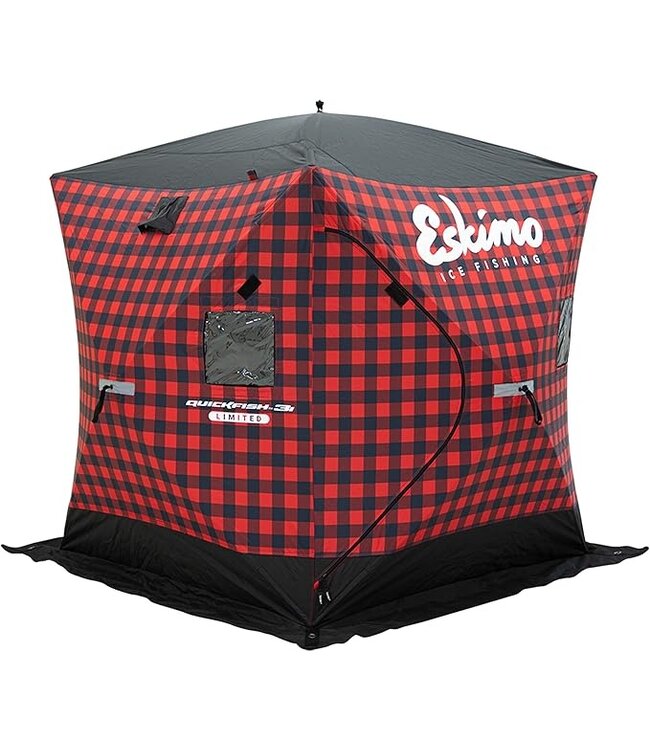 Eskimo Eskimo 60th Anniversary Plaid Pop-Up Shelter 3-4 Persons
