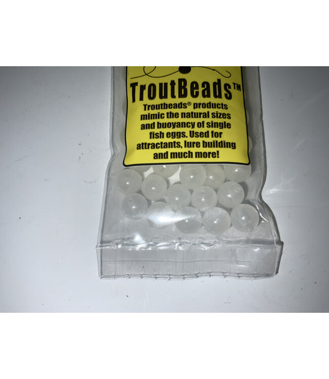 Trout Beads Glow Ghost Glow 8MM