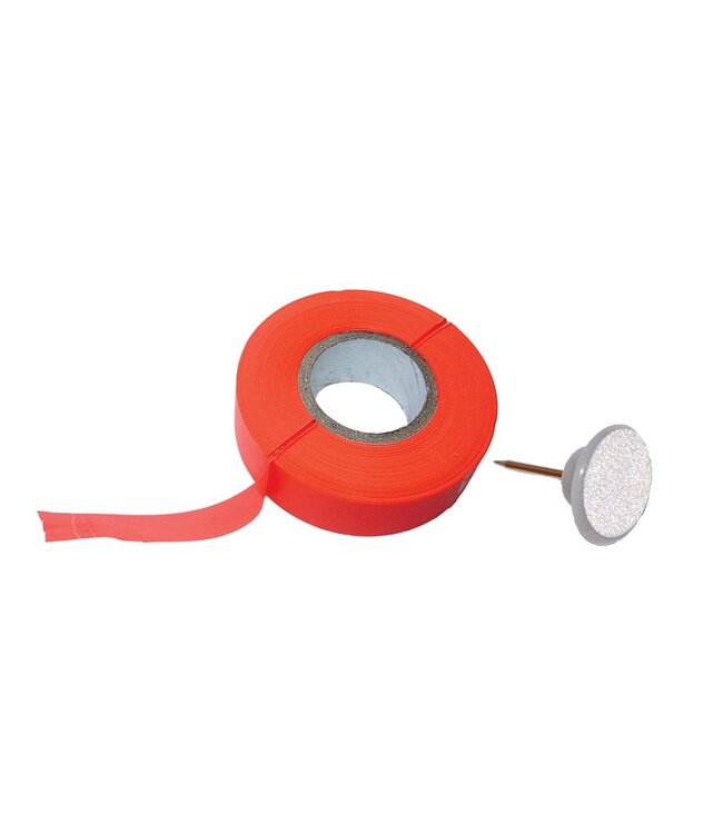 HME TRWT Reflective Trail Ribbon With Tacks