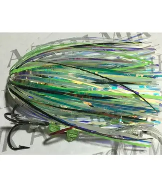A-TOM-MIK MFG. A-TOM-MIK TOURNAMENT SERIES TROLLING FLY SHREDDED FROG GLOW (S-511)