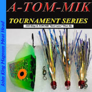 A-TOM-MIK MFG. A-TOM-MIK RHYS DAVIS MEAT RIG STEEL GATOR  CHROME (ATR-  )