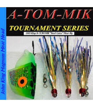 A-TOM-MIK MFG. A-TOM-MIK RHYS DAVIS MEAT RIG STEEL GATOR  CHROME (ATR-  )