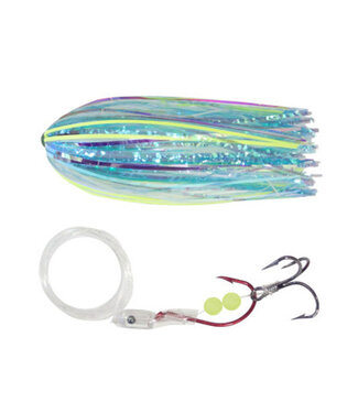 A-TOM-MIK MFG. T-102W A-TOM-MIK TOURNAMENT SERIES TROLLING FLY  WHITE HAMMER