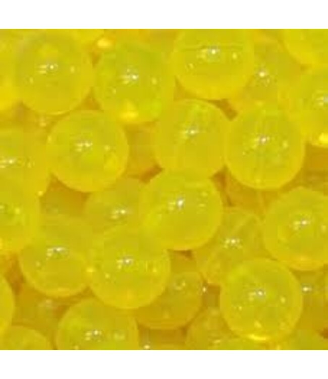 TroutBeads BloodDotEggs 15 8mm Lemon Roe