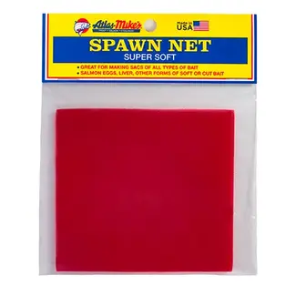 Atlas Mike's ATLAS MIKE'S SPAWN NET 4" X 4" Squares Red