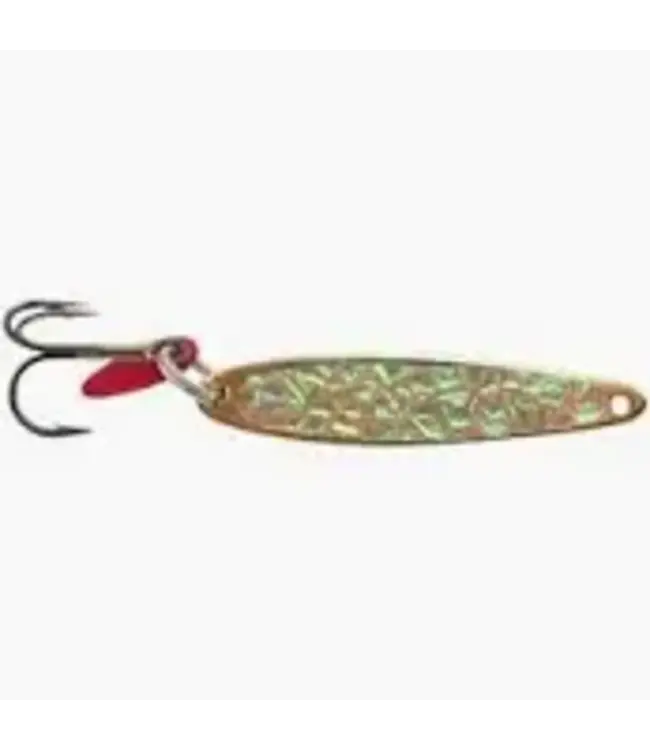 BAY DE NOC LURE CO. Bay de Noc 5GOLDICE Swedish Pimple 1-7/8" 1/3oz Crushed Ice/Gold Ice